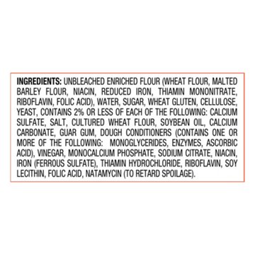 Nature's Own Whitewheat Sliced Bread, 20 oz