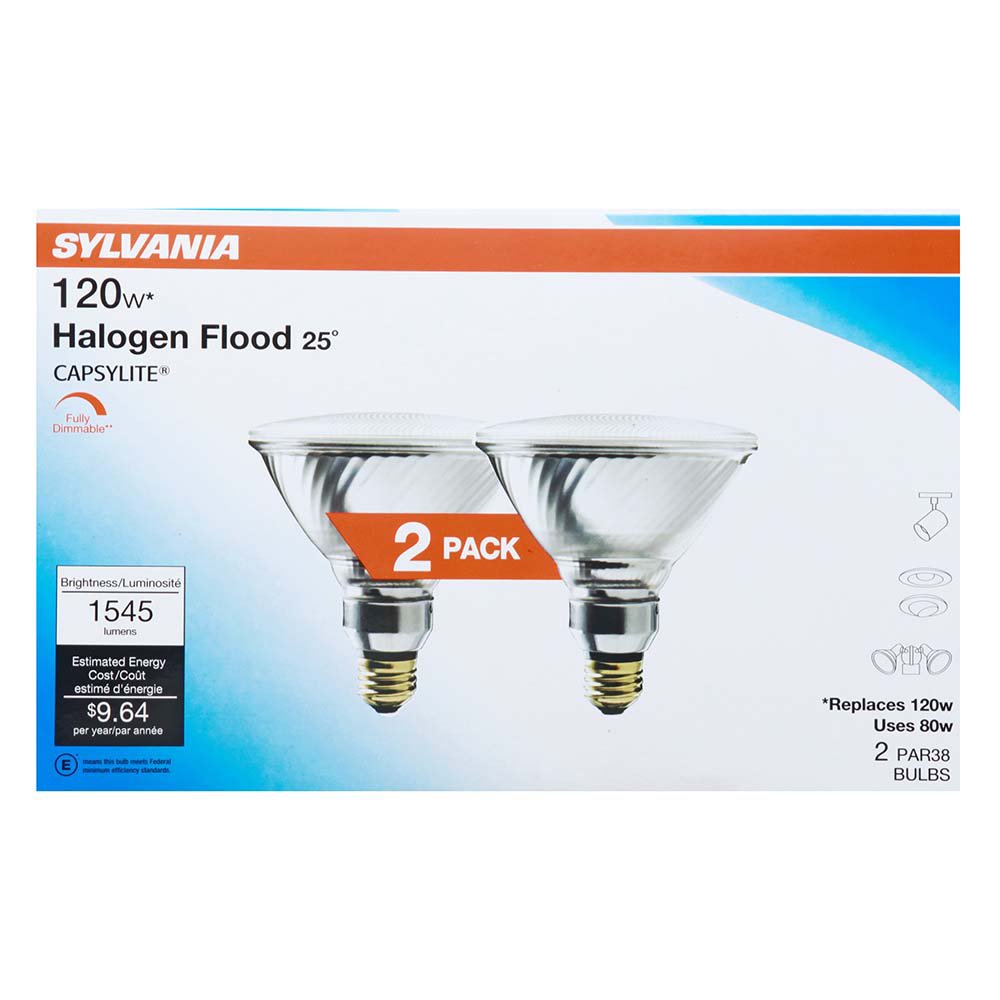 Sylvania PAR38 120-Watt Halogen Flood Light Bulbs - Shop Light Bulbs At ...