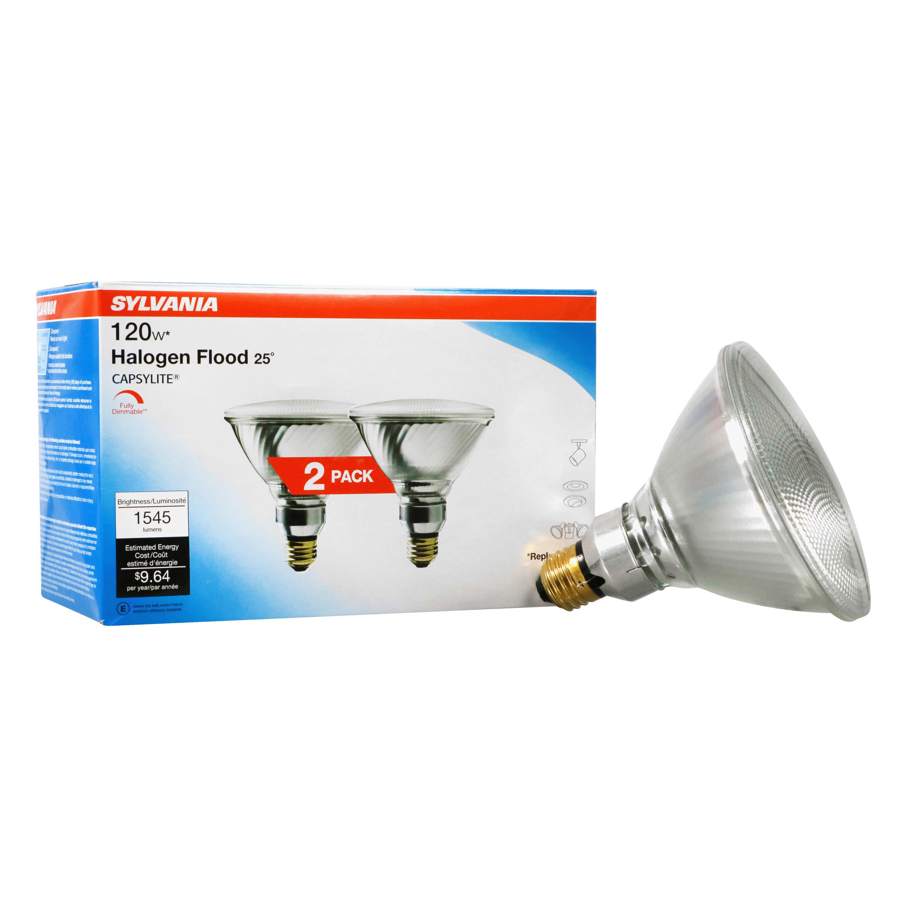 Halogen store flood bulb