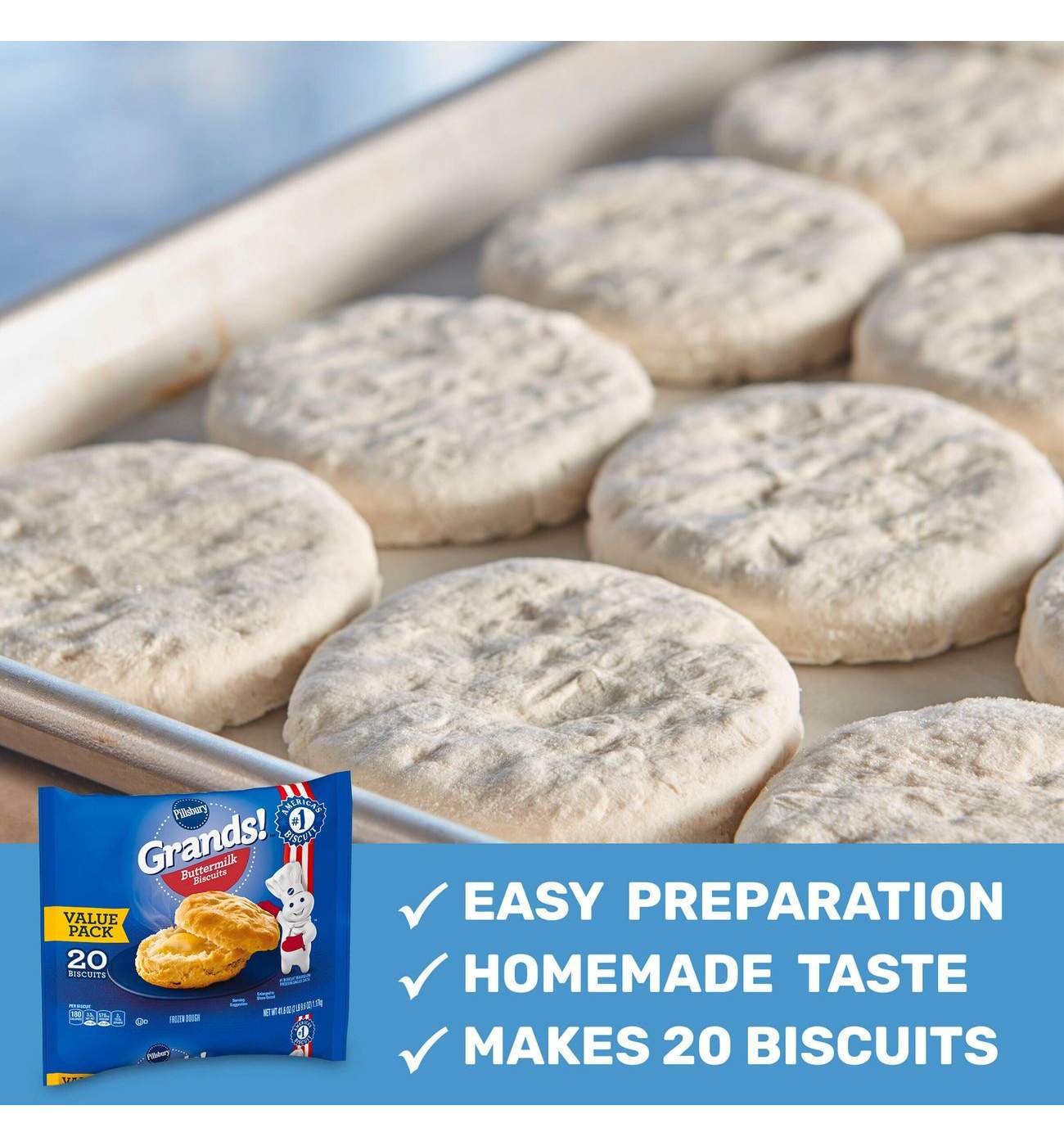 Pillsbury Grands! Buttermilk Biscuits Value Pack; image 5 of 6