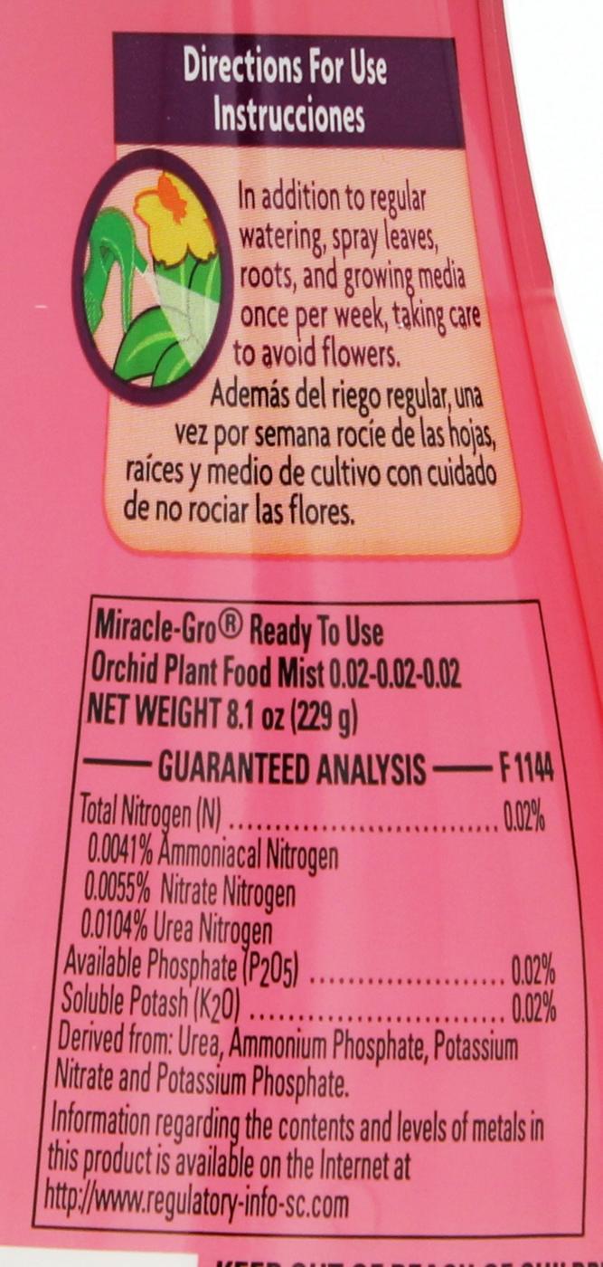Miracle-Gro Ready-To-Use Orchid Plant Food Mist; image 2 of 2