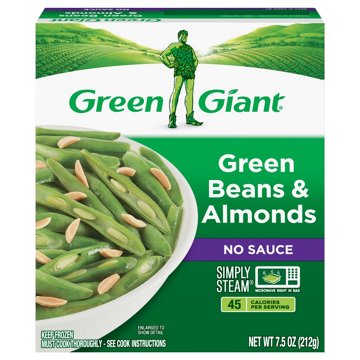 Green Giant Green Beans & Almonds - No Sauce, 7.5 oz