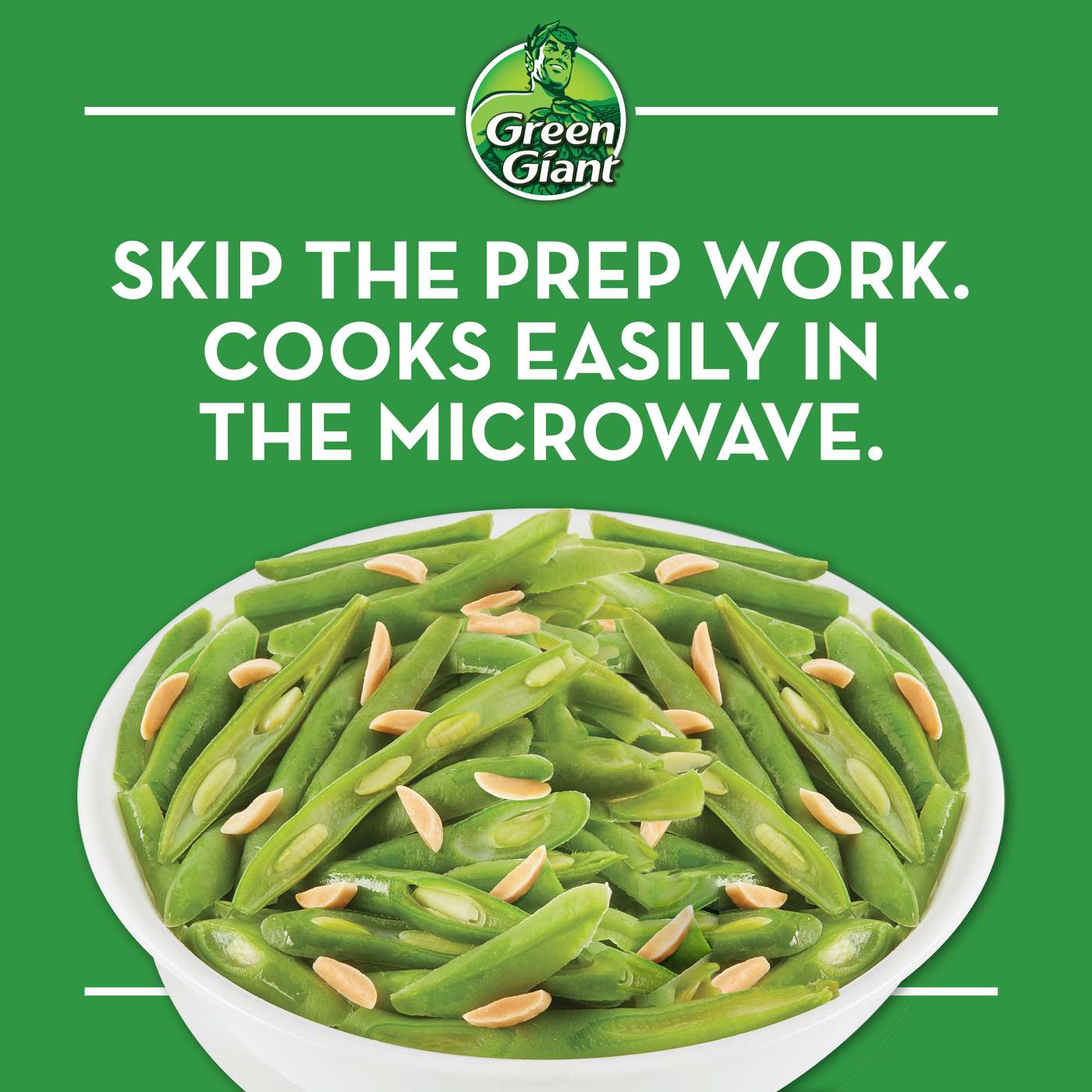 Green Giant Green Beans with Almonds Shop Beans & Peas at HEB