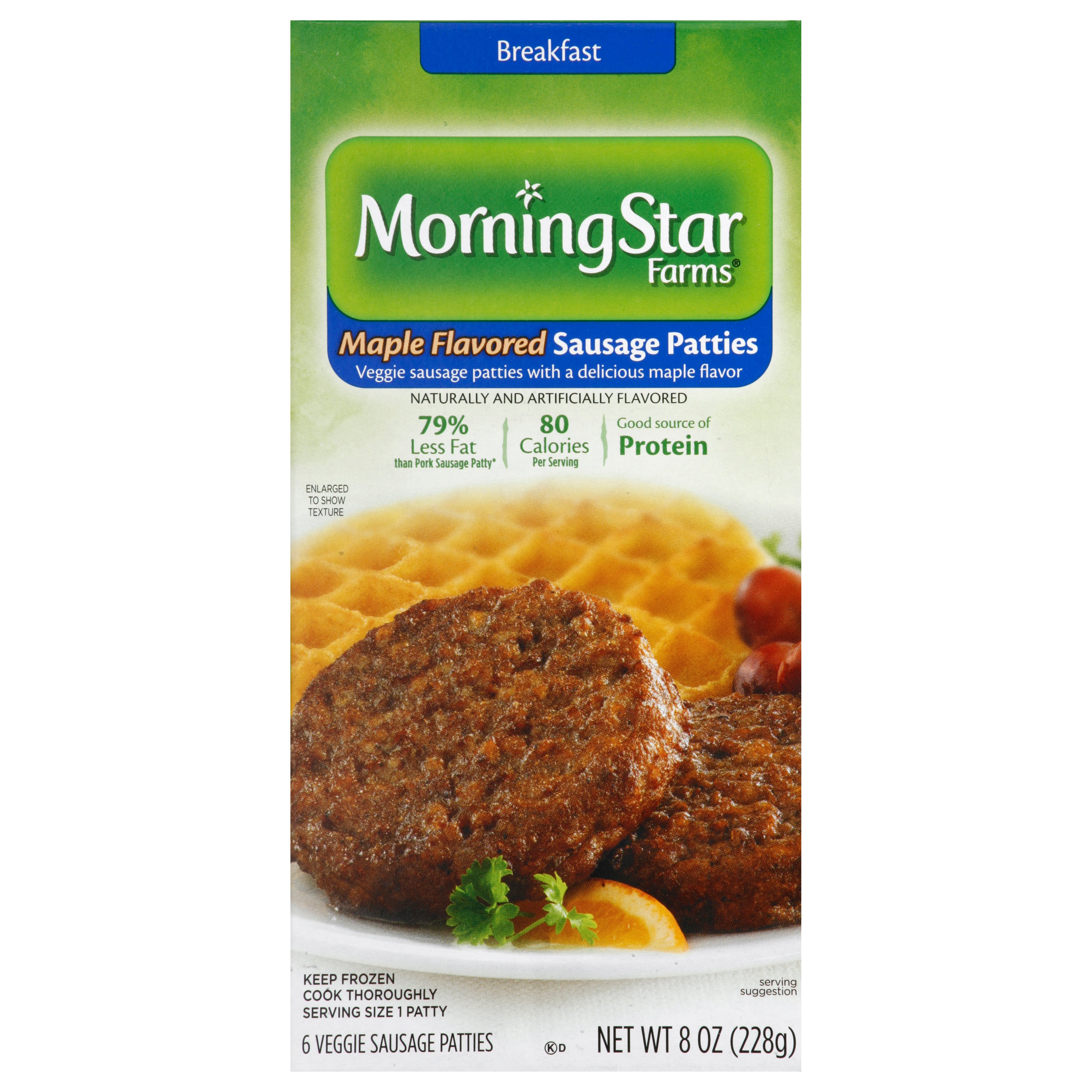 MorningStar Farms Maple Flavored Veggie Sausage Patties Shop Meat Alternatives at HEB
