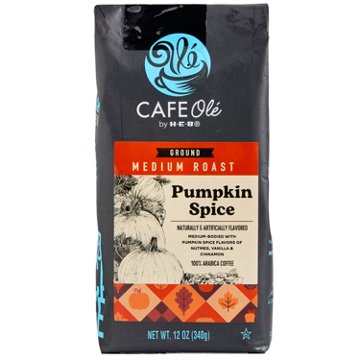 CAFE Olé by H-E-B Pumpkin Spice Medium Roast Ground Coffee