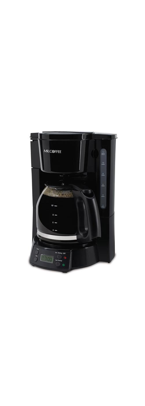 Mr. Coffee White 12-Cup Programmable Coffee Maker