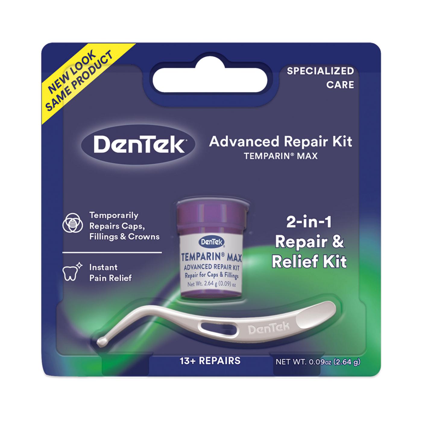 DenTek Temparin Max Advanced Dental Repair Kit; image 1 of 5