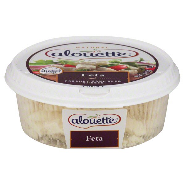 Alouette Crumbled Feta Cheese Shop Cheese at HEB