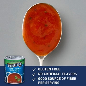 Progresso Reduced Sodium Creamy Tomato Basil Soup