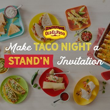 Old El Paso Hard & Soft Taco Dinner Kit