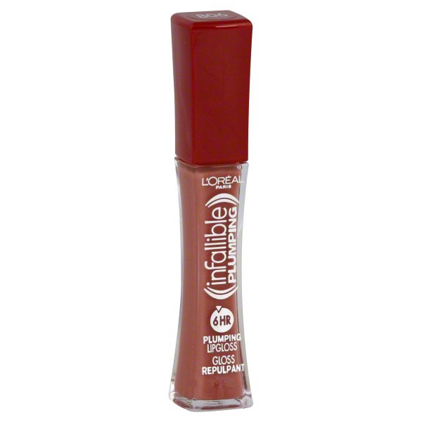 L'Oreal Paris Infallible Plumping Tawny Lipgloss Shop Lips at HEB