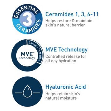 CeraVe Moisturizing Cream For Normal To Dry Skin, 16 oz
