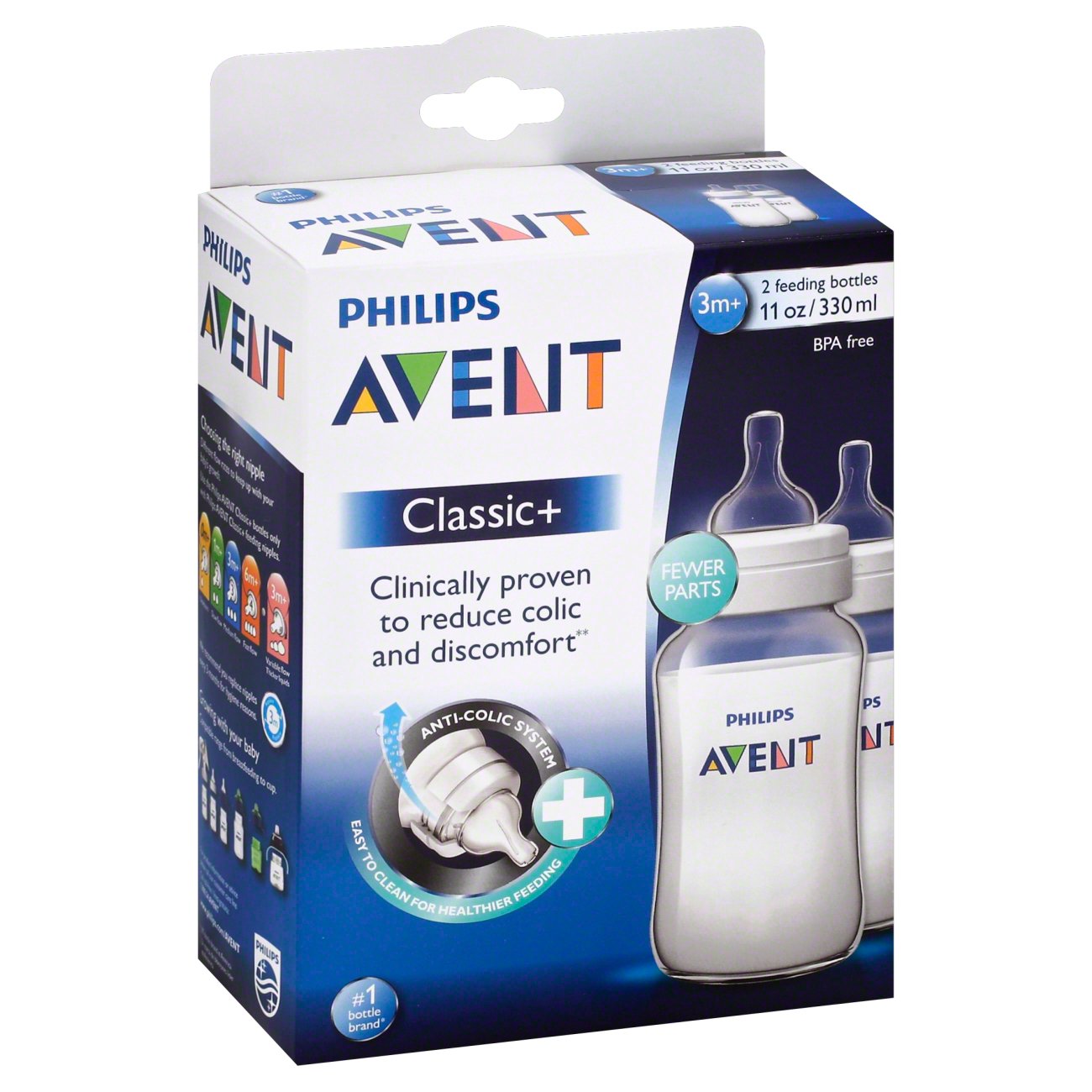 Avent Classic Bottles (3+ Months) 11OZ - Shop Bottles at H-E-B