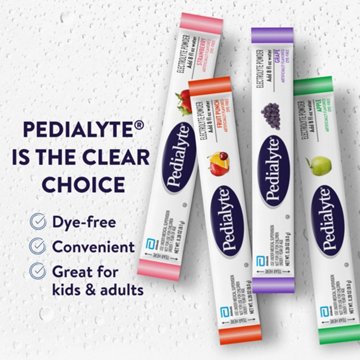 Pedialyte Electrolyte Powder Packets - Variety Pack, 8 pk