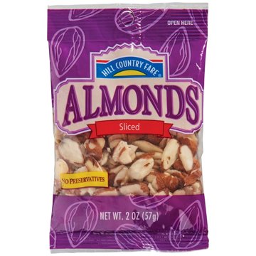 Hill Country Fare Sliced Almonds, 2 oz