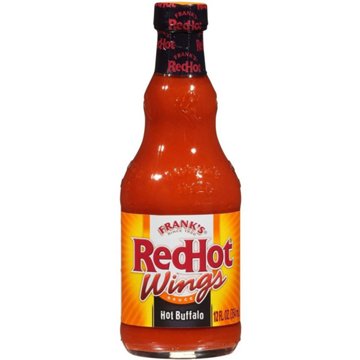 Frank's RedHot Hot Buffalo Wings Hot Sauce, 12 fl oz