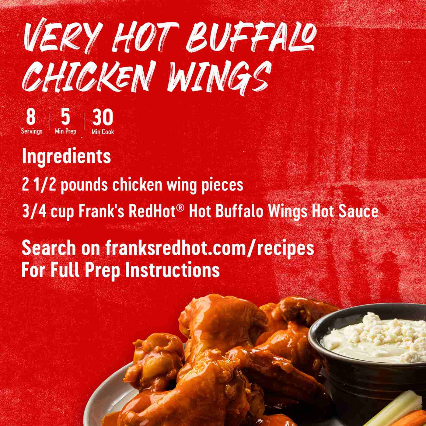 Frank's RedHot Hot Buffalo Wings Hot Sauce; image 2 of 3