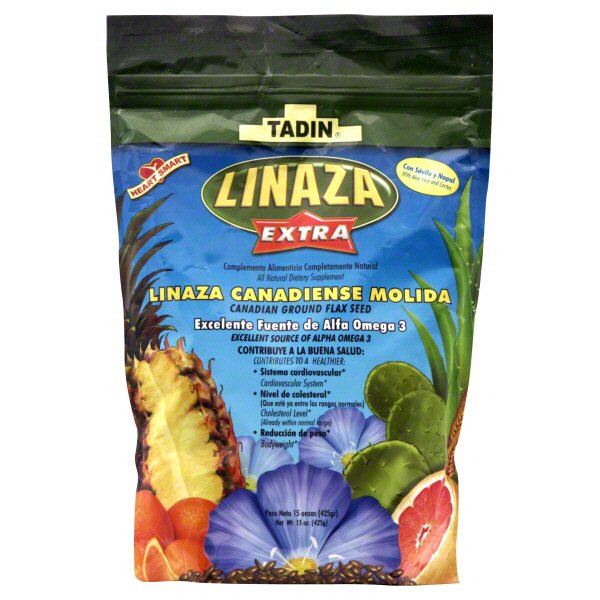 Tadin Linaza Extra Canadian Ground Flax Seed Shop Tea at HEB
