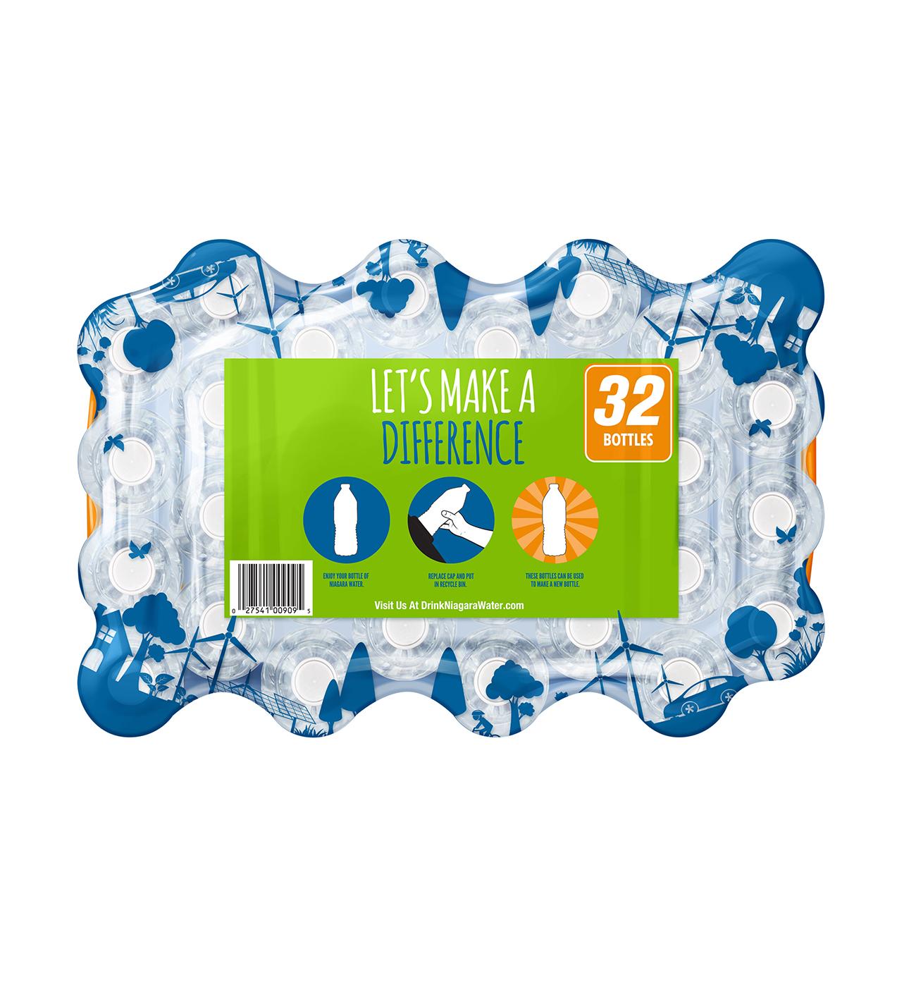 Niagara Purified Drinking Water 32 pk Bottles; image 3 of 3