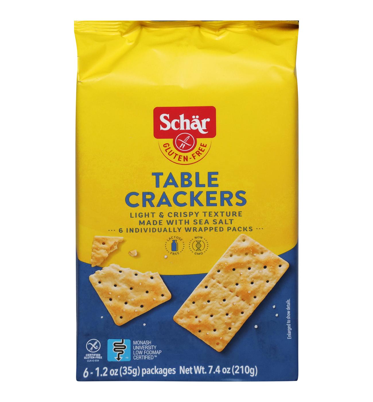 Schar Gluten Free Table Crackers Shop Crackers & breadsticks at HEB