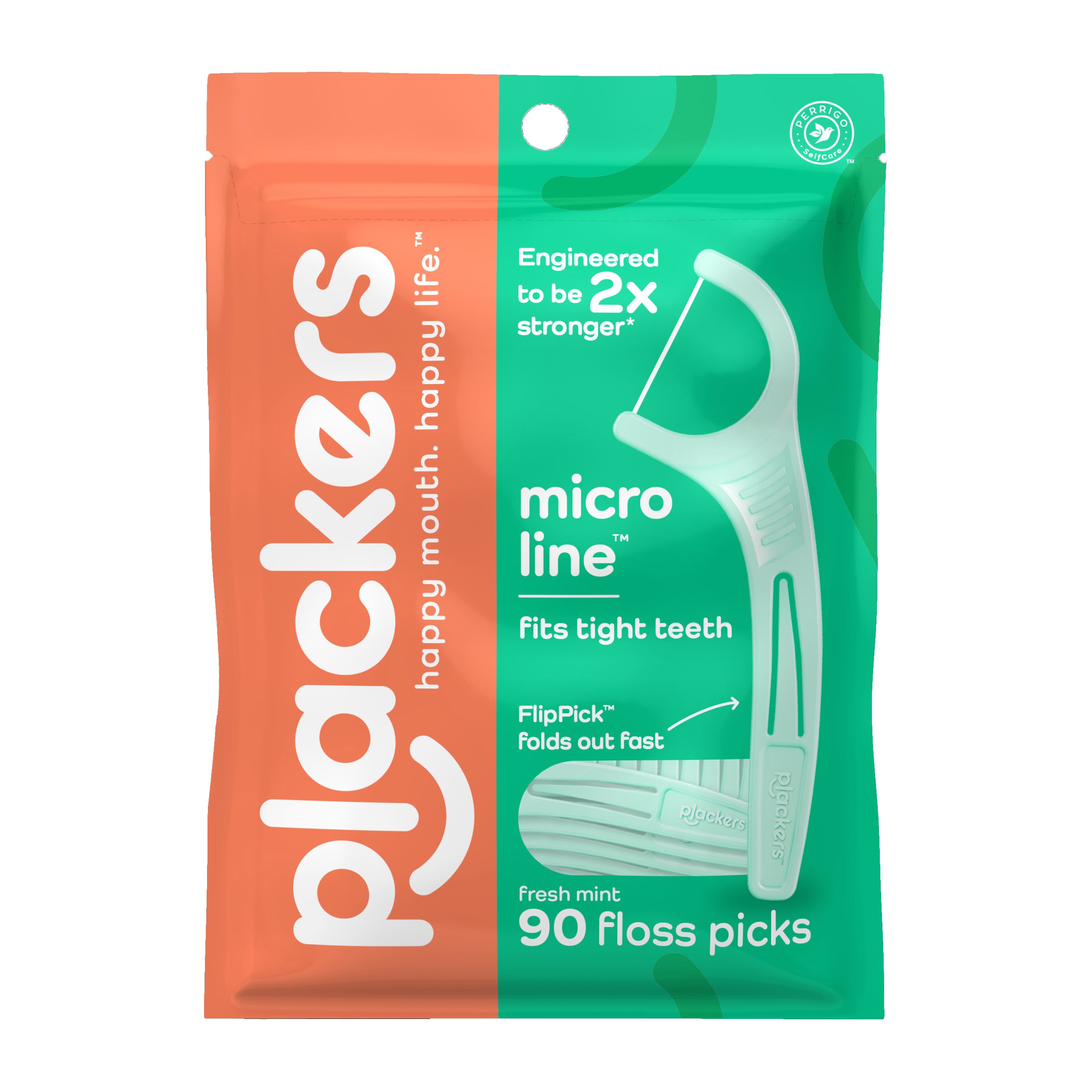 Plackers Micro Mint Flossers - Shop Floss at H-E-B