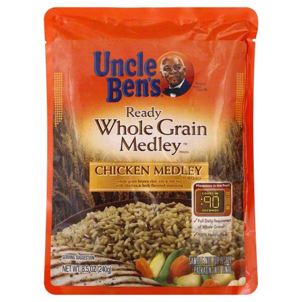 Uncle Ben's Whole Grain Medley Chicken Medley Ready Rice Shop Pasta