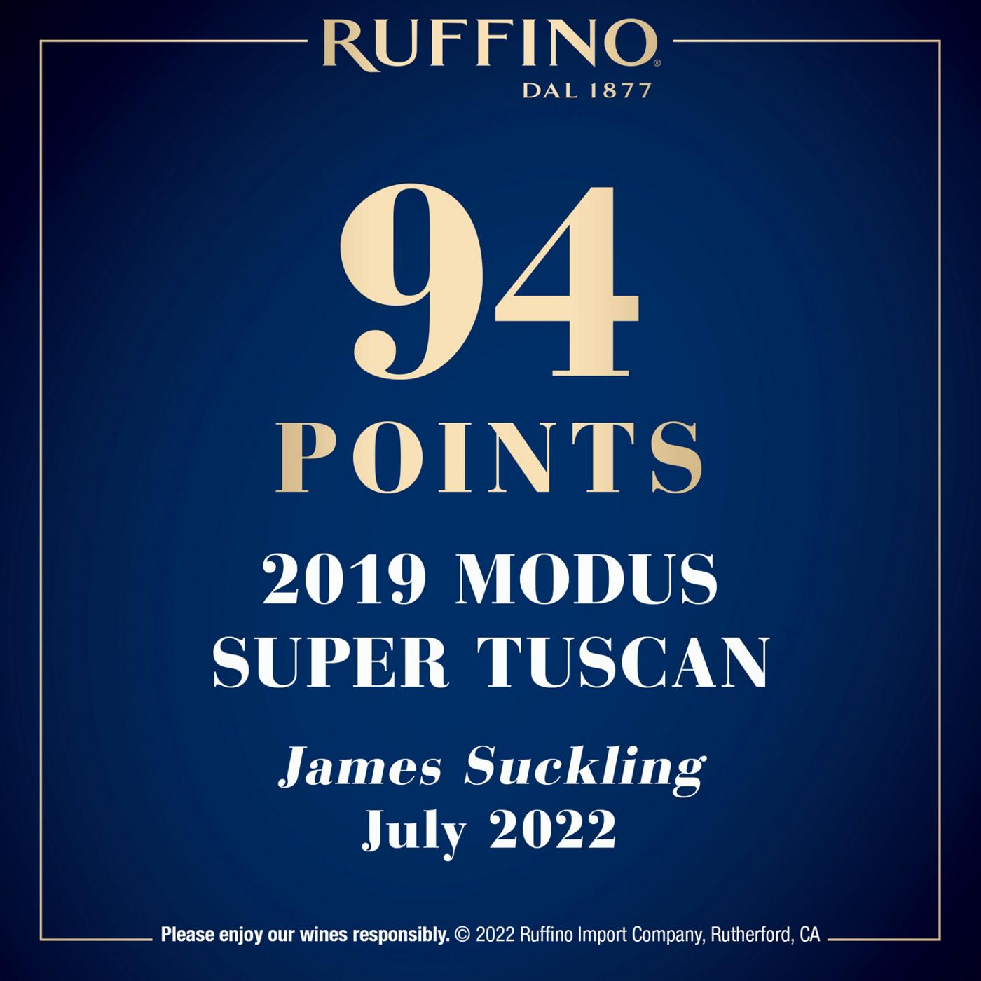 Ruffino Modus Toscana IGT Red Blend, Italian Red Wine 750 mL Bottle; image 3 of 10