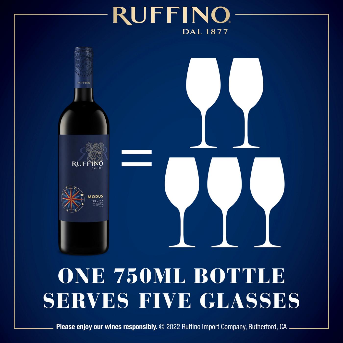 Ruffino Modus Toscana IGT Red Blend, Italian Red Wine 750 mL Bottle; image 5 of 10