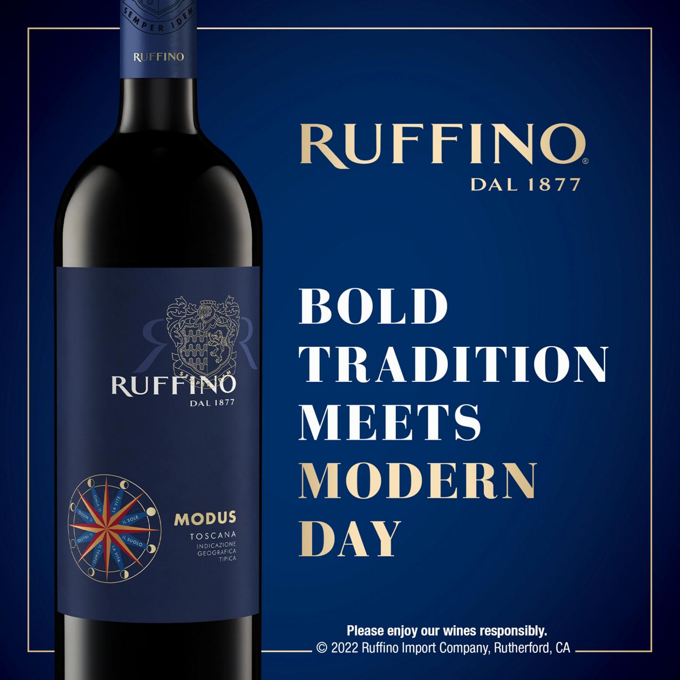 Ruffino Modus Toscana IGT Red Blend, Italian Red Wine 750 mL Bottle; image 9 of 10