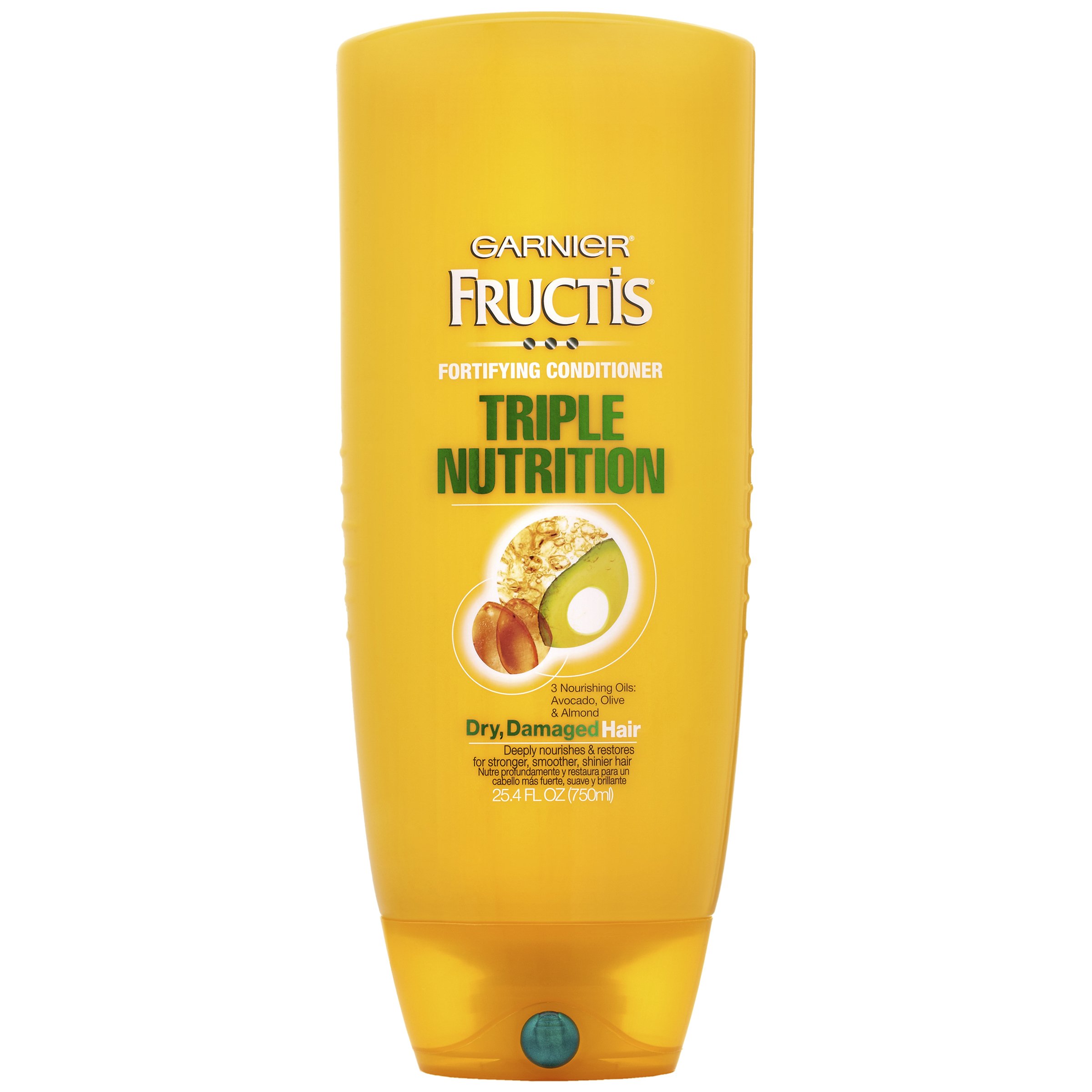 Garnier Fructis Triple Nutrition Fortifying Cream Conditioner for Dry ...