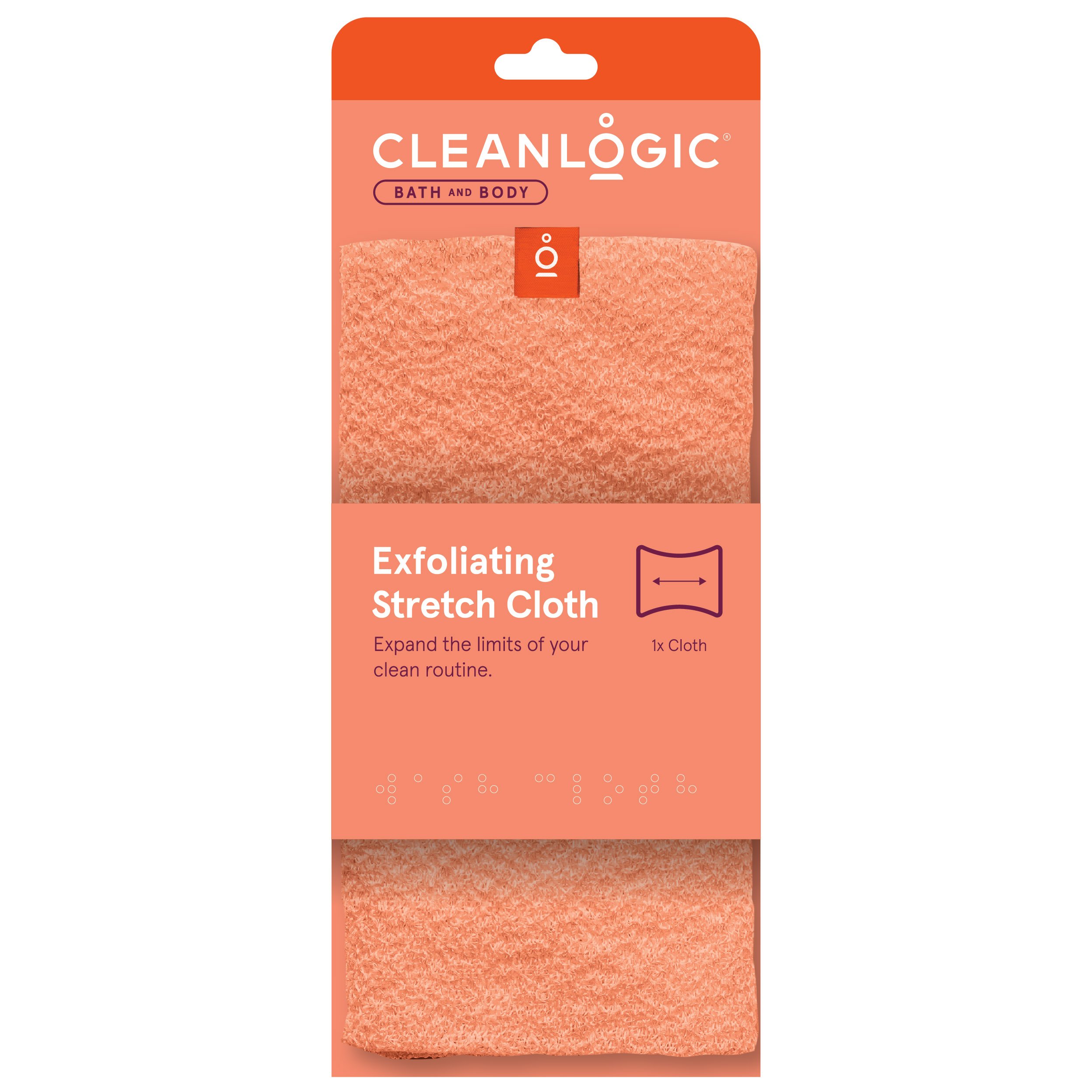 Cleanlogic Exfoliating Stretch Cloth Shop Accessories at HEB