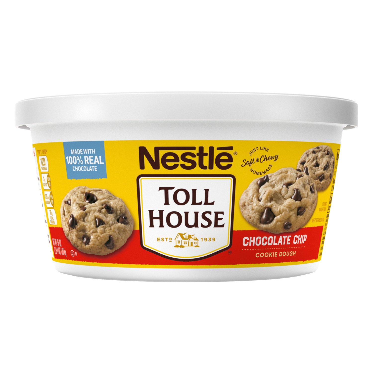 Nestle Toll House Cookie Dough Chocolate Chip, Value Size Shop