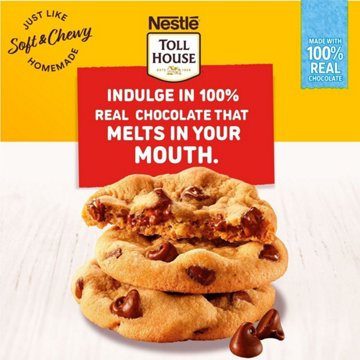 Nestle Toll House Chocolate Chip Cookie Dough, 36 oz