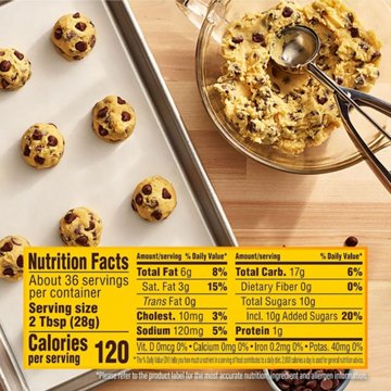 Nestle Toll House Chocolate Chip Cookie Dough, 36 oz