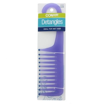 Conair Styling Essentials Shower Comb - Colors May Vary, EACH