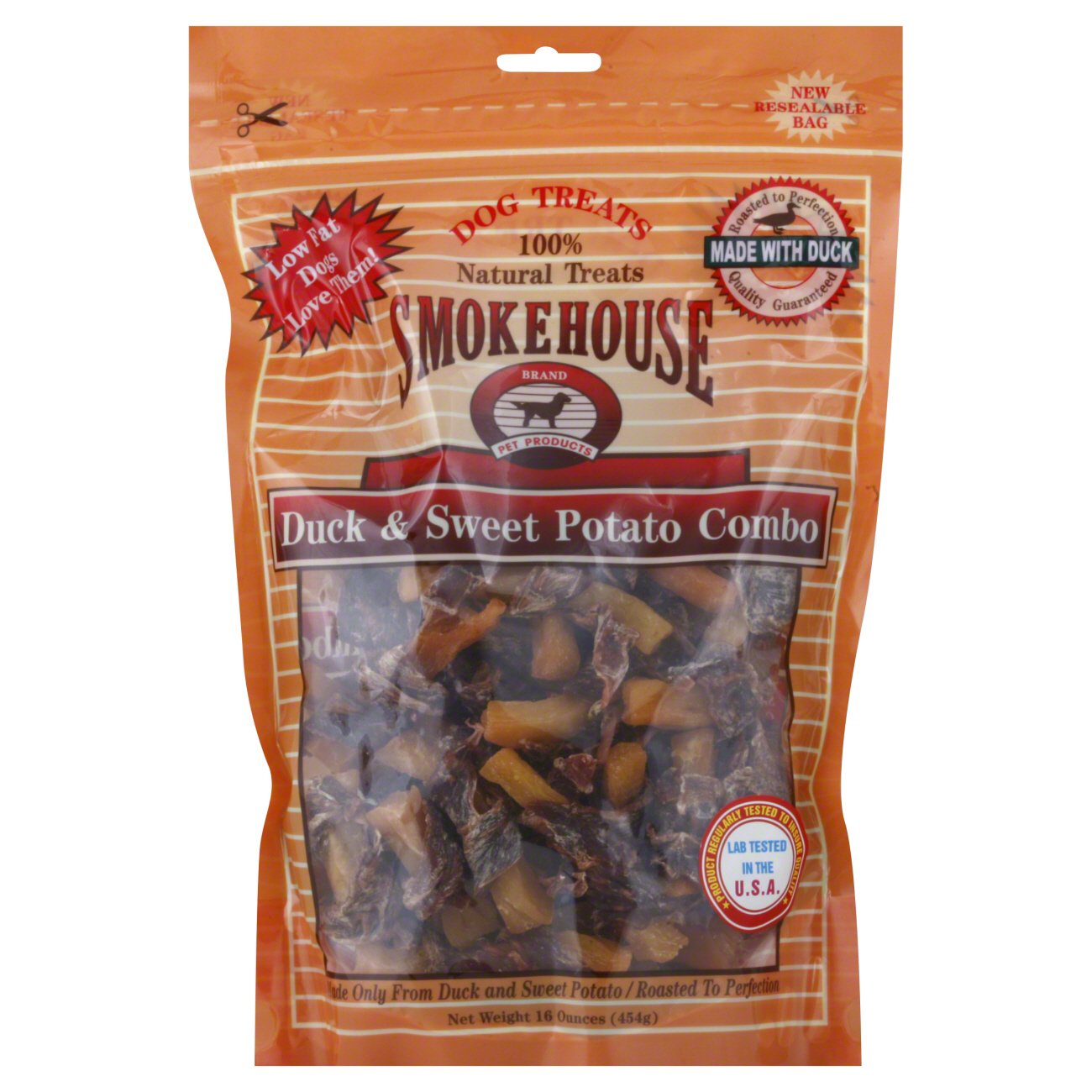 sweet potato duck dog treats