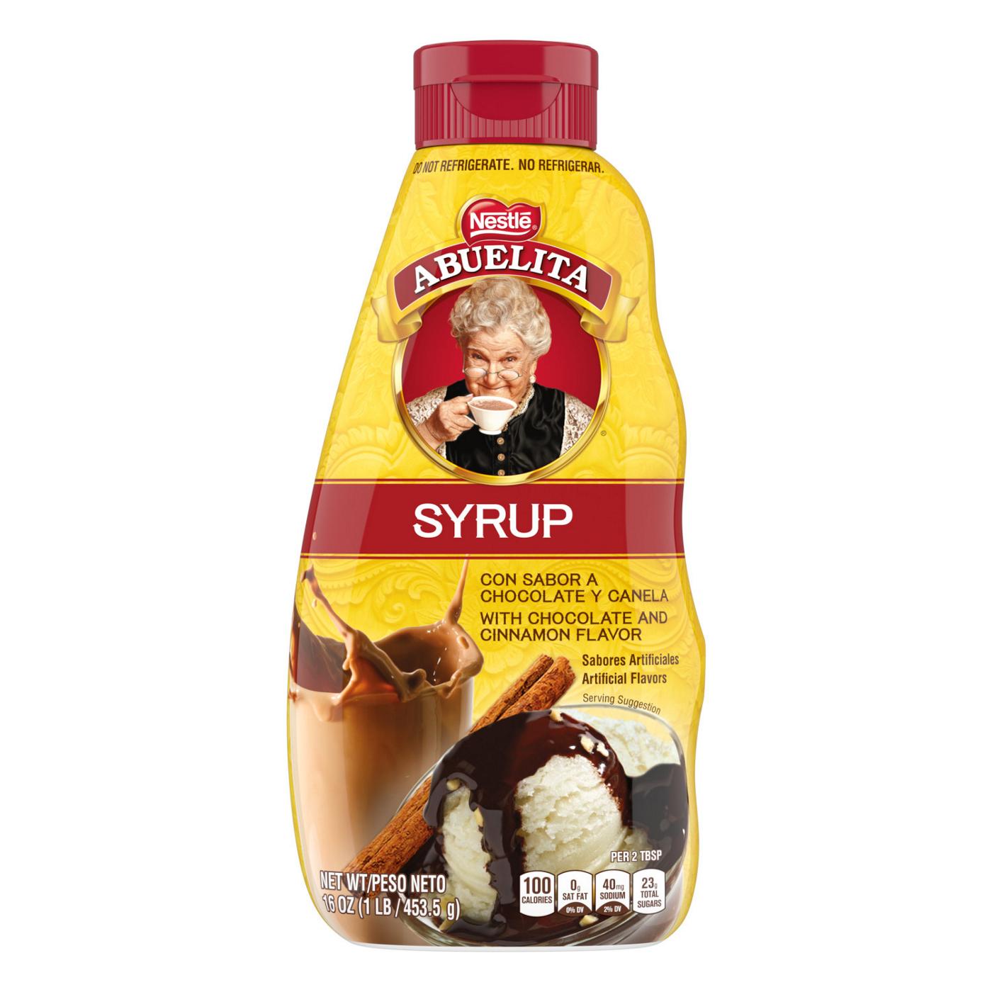 Nestle Abuelita Chocolate Cinnamon Syrup; image 1 of 7