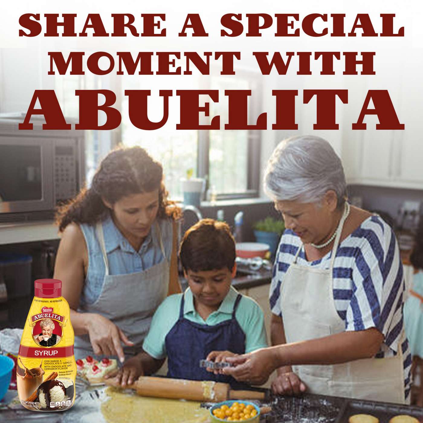 Nestle Abuelita Chocolate Cinnamon Syrup Shop Sundae toppings at HEB