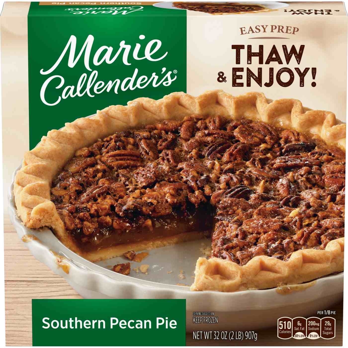 Marie Callender's Frozen Southern Pecan Pie; image 1 of 7