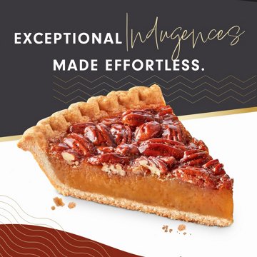 Edwards Premium Desserts Frozen Whole Georgia Style Pecan Pie, 32 oz