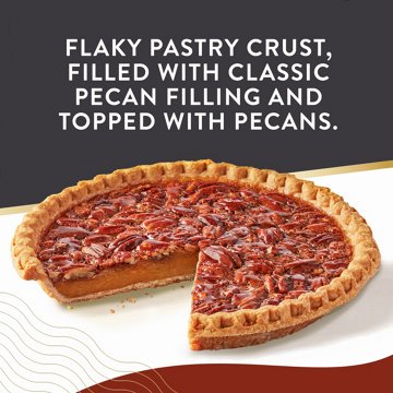 Edwards Premium Desserts Frozen Whole Georgia Style Pecan Pie, 32 oz