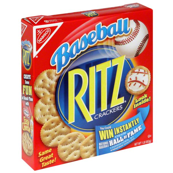 Nabisco Ritz Baseball Crackers Shop Crackers & Breadsticks at HEB