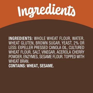 Nature's Own 100% Whole Wheat Hamburger Buns