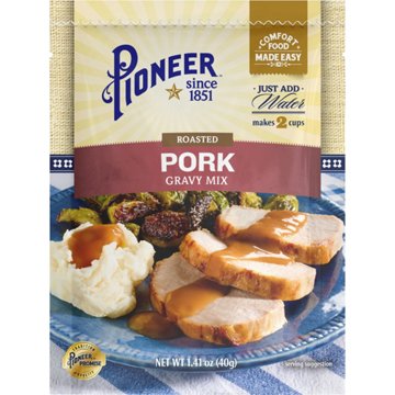 Pioneer Roasted Pork Gravy Mix, 1.4 oz