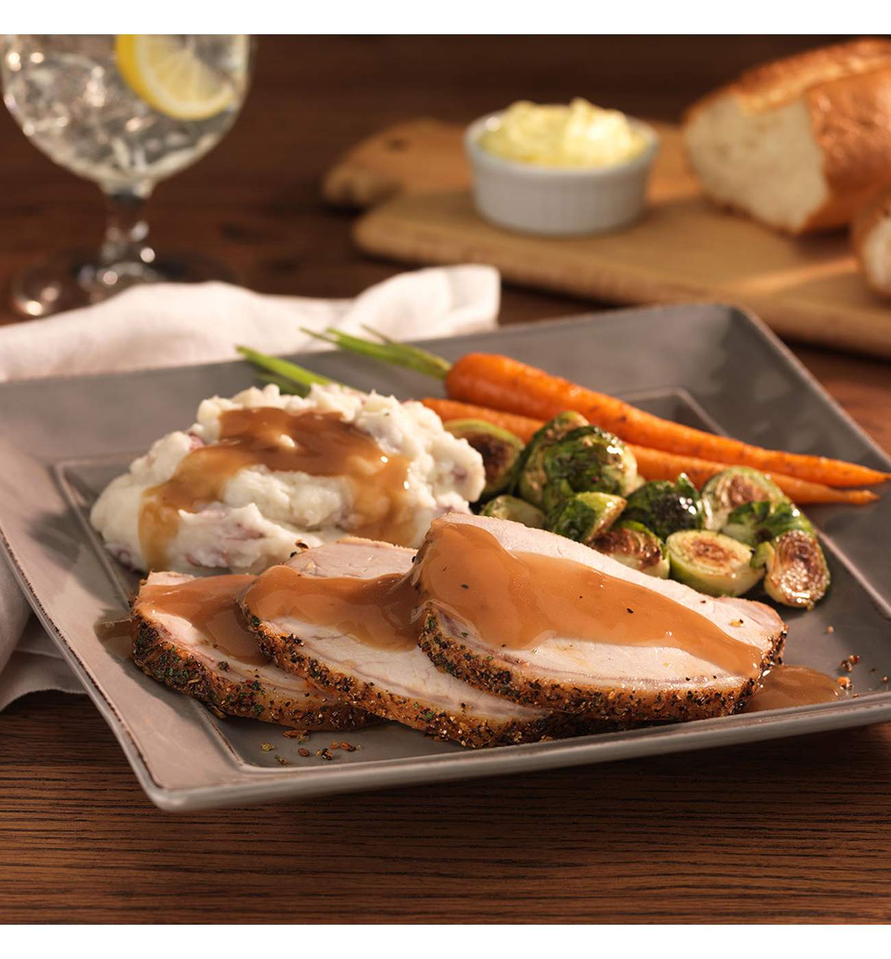 Pioneer Roasted Pork Gravy Mix; image 3 of 3