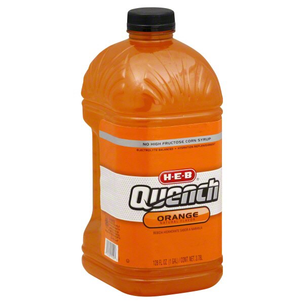 H-E-B Quench H-E-B Quench Orange - Shop Sports & Energy Drinks at H-E-B