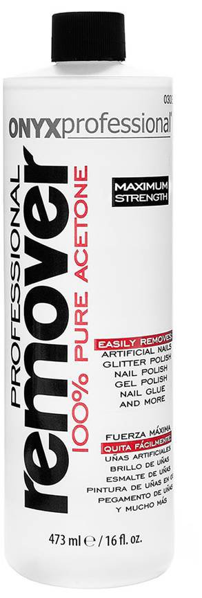 Onyx Professional 100 Pure Acetone Nail Polish Remover Maximum Strength Shop Polish Remover At H E B