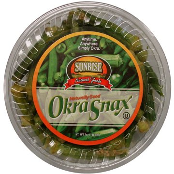 Sunrise Natural Foods Okra Snax, 7 oz