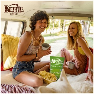 Kettle Brand Jalapeno Kettle Potato Chips, 7.5 oz