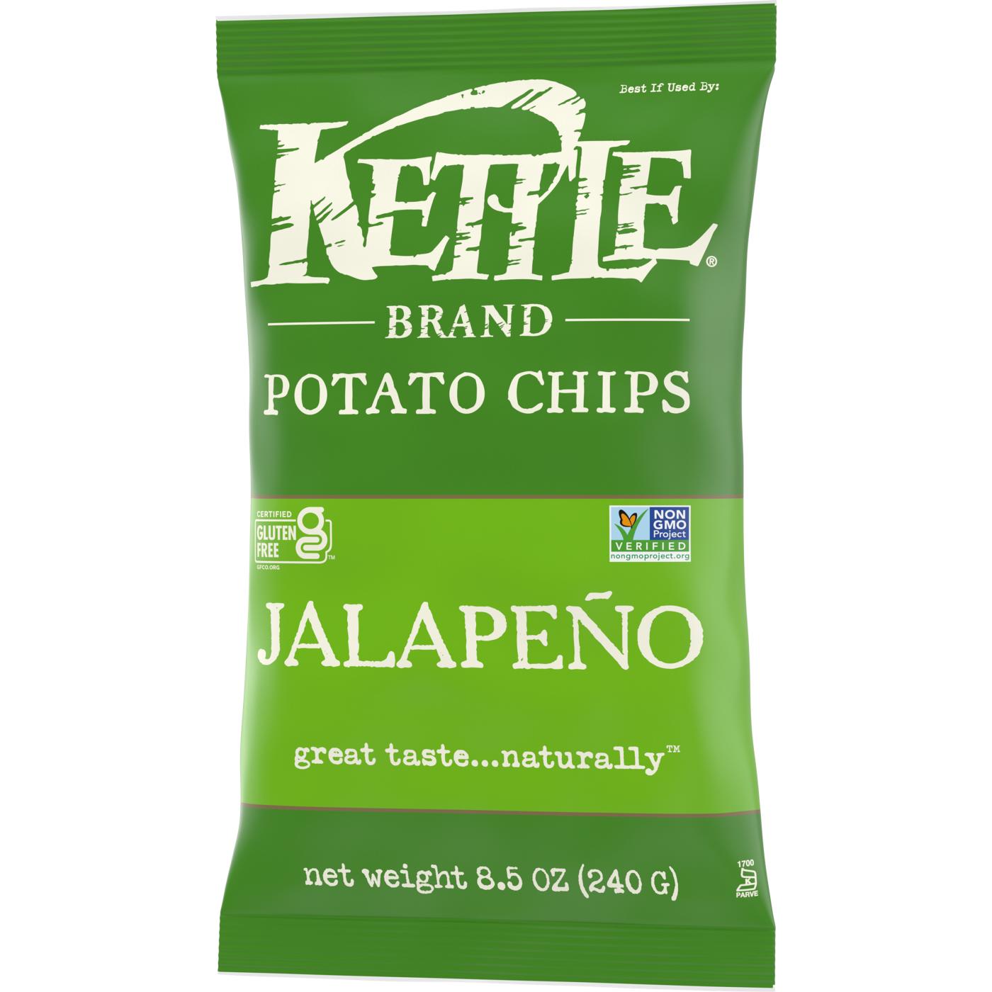 Kettle Brand Jalapeno Kettle Potato Chips; image 3 of 15